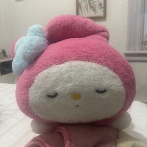 Sanrio Pink and Blue My Melody Stuffed Animal